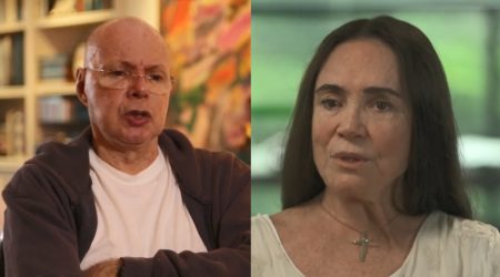 Regina Duarte comove com homenagem a Gilberto Braga