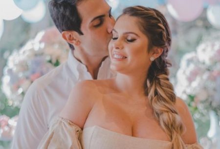 Bárbara Evans descobre sexo do bebê e comemora