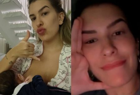 Lorena Improta desabafa sobre corpo um mês após parto: “Flacidez”