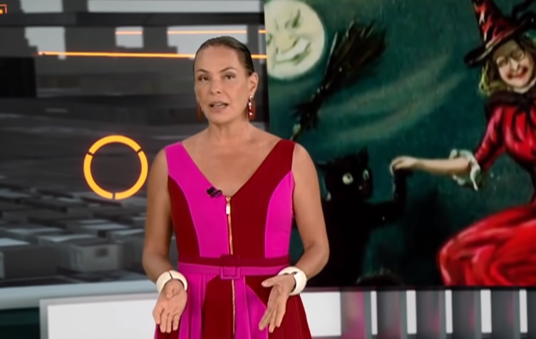 TV Evangélica, Record usa Carolina Ferraz para atacar o Halloween
