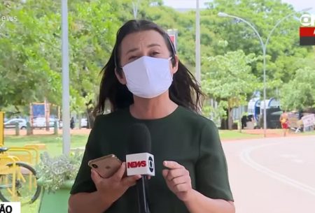 Globo veta flexibilização do uso de máscaras por repórteres no DF e revela o motivo