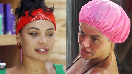 A Fazenda 2021: Aline e Valentina têm discussão feia e repercutem assuntos velhos