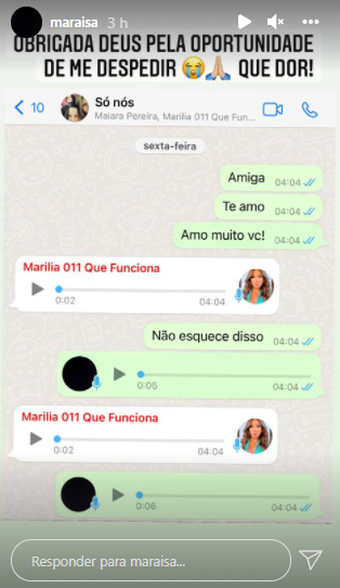 Maraisa mostra mensagens com Marília Mendonça