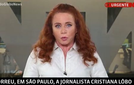 Leilane Neubarth chora ao noticiar a morte de Cristiana Lôbo e faz despedida