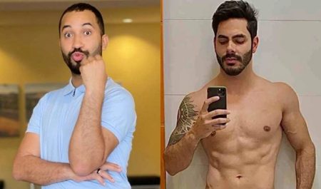 Gil do Vigor recebe nude de Rodolffo e expõe tudo em grupo de ex-BBBs