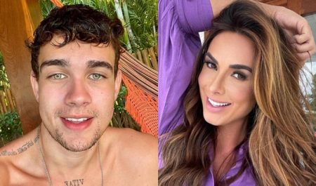 Filho galã de Solange Almeida expõe vontade de viver romance com Nicole Bahls