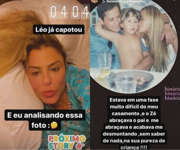 Poliana Rocha relembra fase difícil no casamento com Leonardo