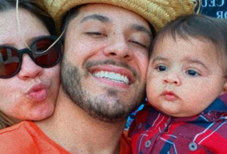 Mãe de Marília Mendonça mostra Murilo Huff com Léo