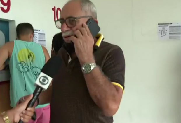 Entrevistado deixa repórter da Globo sem graça com palavrão ao vivo