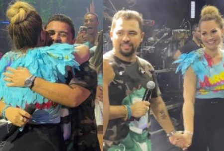 Xand Avião e Solange Almeida fazem as pazes e levam o público ao delírio