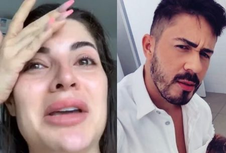 Carlinhos Maia surpreende ao surgir em festa de Gkay e humorista desaba no palco
