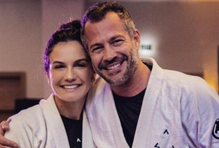 Kyra Gracie revela ciúmes e fala sobre como lida com cenas quentes de Malvino Salvador