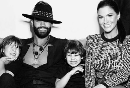 Filhos de Gusttavo Lima roubam a cena ao surgirem em palco; veja