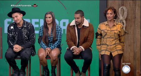 A Fazenda 2021: MC Gui, Marina, Bil Araújo e Aline formam Roça Especial 1