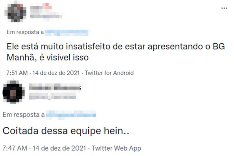 Internautas comentam gafe de Geraldo Luís