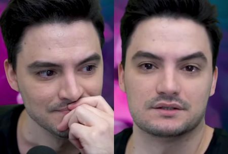 Felipe Neto chora ao comentar condenação de Antonia Fontenelle após polêmica