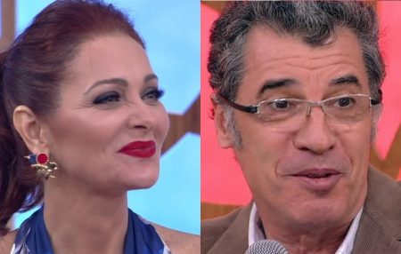 Alexandra Richter e Paulo Betti posam pela 1ª vez como casal em Além da Ilusão