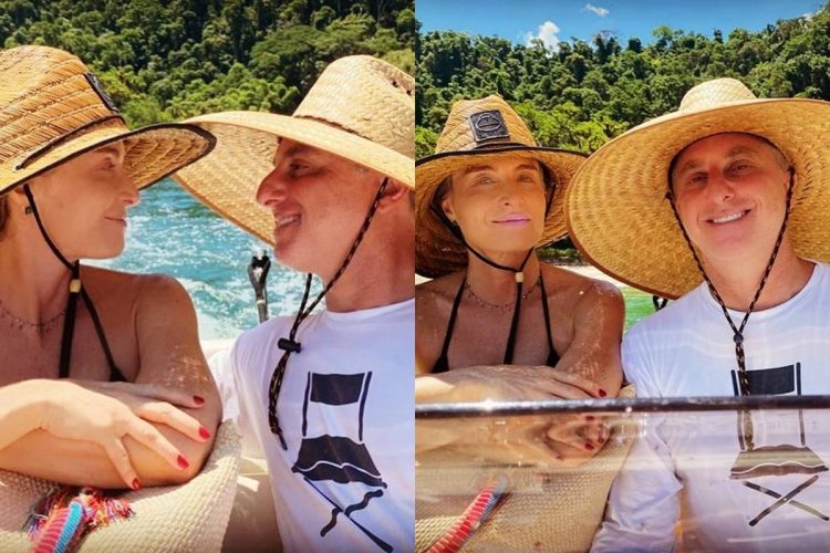 Angélica e Luciano Huck mostram romance em fotos durante viagem de fim de ano