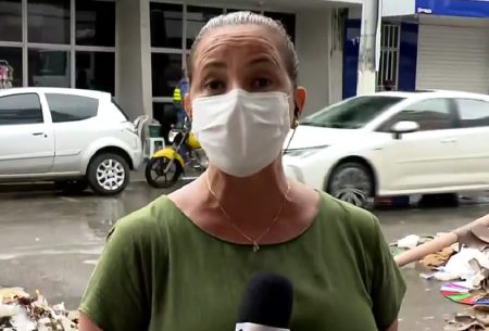 Repórter da Globo faz relato emocionado sobre estragos da chuva na Bahia