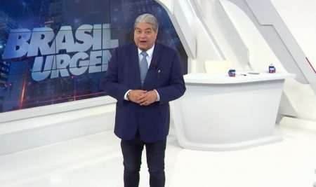 Brasil Urgente derrota o SBT e fica em 3º; Faustão é 4º