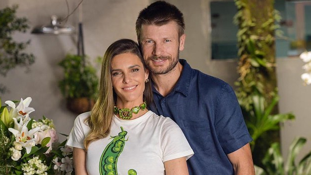 Fernanda Lima e seu marido Rodrigo Hilbert (Foto: Reprodução) 