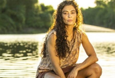 Juliana Paes surge em cena quente com Enrique Diaz em Pantanal