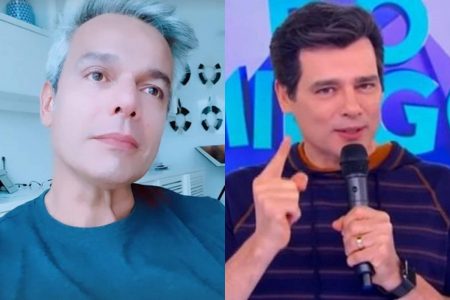 Otaviano Costa chora com mensagem de Celso Portiolli após contratação do SBT