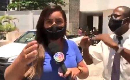Em Salvador, repórter do SBT denuncia favorecimento à Record e desmascara envolvidos ao vivo