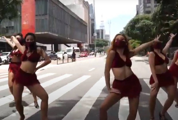 Balé do Faustão invade ruas de São Paulo para anunciar estreia na Band