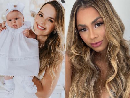 Filha de Thaeme exala fofura e Lexa brinca sobre vontade de ter filho