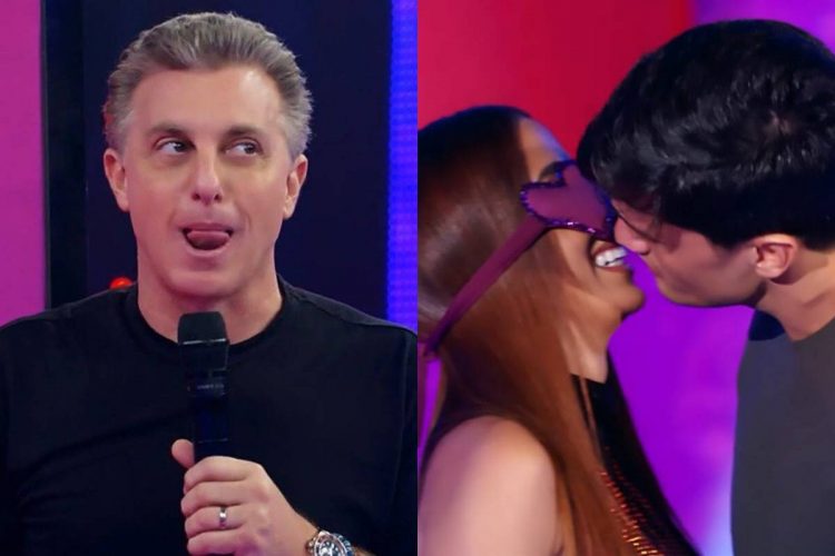 Luciano Huck comenta beijo de Anitta em quadro de namoro do Domingão