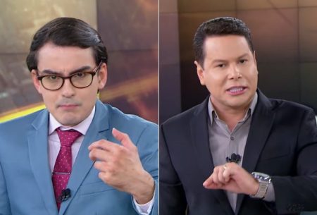 Jornal com Dudu Camargo e Marcão do Povo afunda de vez a audiência do SBT