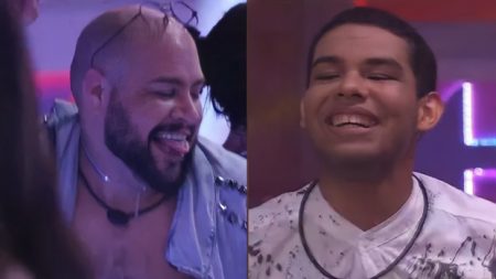 BBB 2022: Tiago Abravanel perde a vergonha em dança sensual com Vinicius