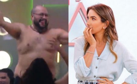 Filhas de Silvio Santos ficam em choque após striptease de Tiago Abravanel no BBB 2022