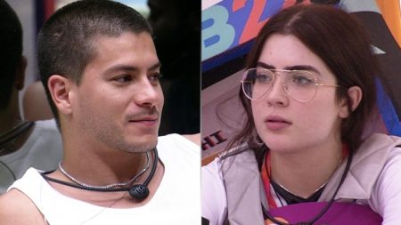 BBB 2022: Arthur Aguiar e Jade Picon debatem estratégias de jogo para o segundo paredão