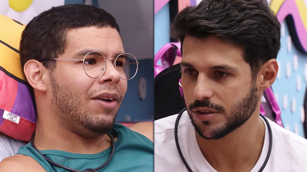 BBB 2022: Vinicius dá sermão em Rodrigo e manda a real sobre rejeição do brother