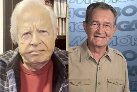 Cid Moreira sai em apoio a Léo Batista após morte da esposa