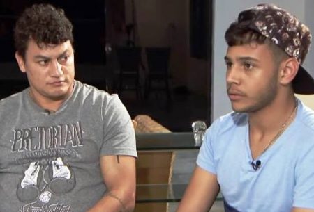 Após luta com Whindersson, Popó surpreende ao surgir com namorado do filho