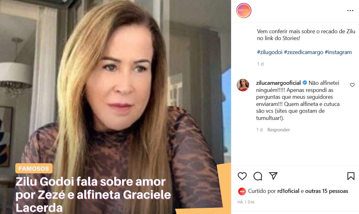 Zilu perde a paciência e dá patadas em haters após ser acusada de