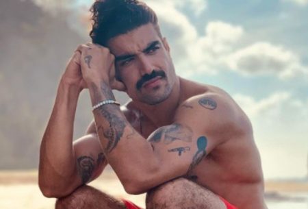 Caio Castro arranca suspiros ao exibir corpo musculoso na web