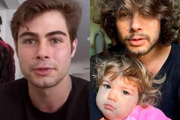 Rafael Vitti e a filha, Clara Maria