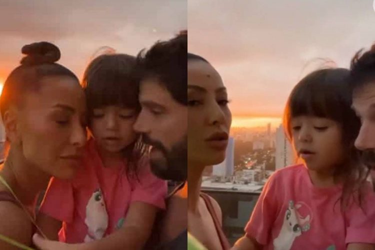 Sabrina Sato e Duda Nagle surgem juntos com a filha após rumores de divórcio