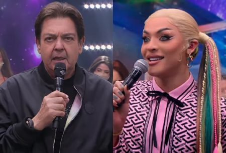 Faustão volta a errar e usa pronome masculino para anunciar Pabllo Vittar