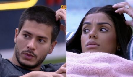 BBB 2022: Arthur descarta puxar Brunna para o paredão deste domingo