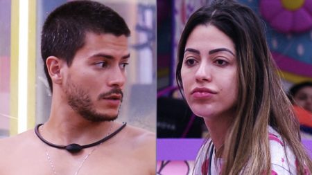 BBB 2022: Laís chora em conversa com Arthur Aguiar e revela que quer conhecer Maíra Cardi