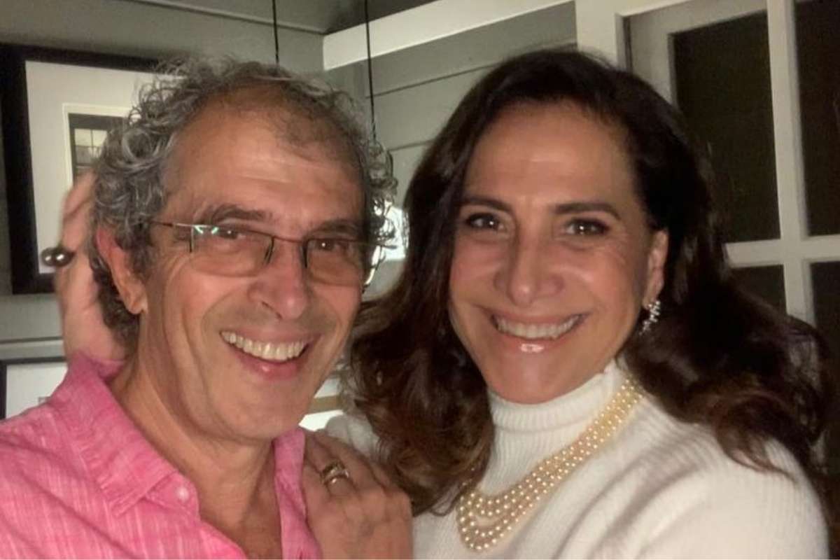 Totia Meireles se casa após 30 anos com o marido e faz revelação