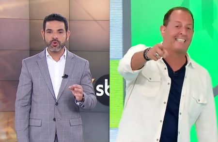 SBT Notícias passa vexame e leva surra da Band; Arena SBT é vice-líder