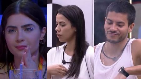 BBB 2022: Larissa quer testar Jade Picon e Arthur Aguiar no mesmo paredão