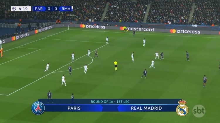 Com PSG x Real Madrid pela Champions, SBT derrota a Record e fecha em 2º