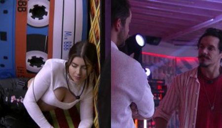 BBB 2022: Jade Picon é pega no pulo ao xeretar conversa atrás da porta